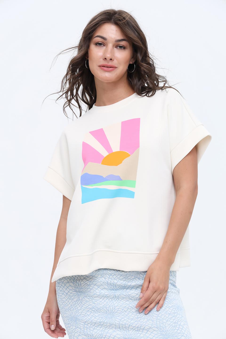 Футболка Rich and Royal с принтом