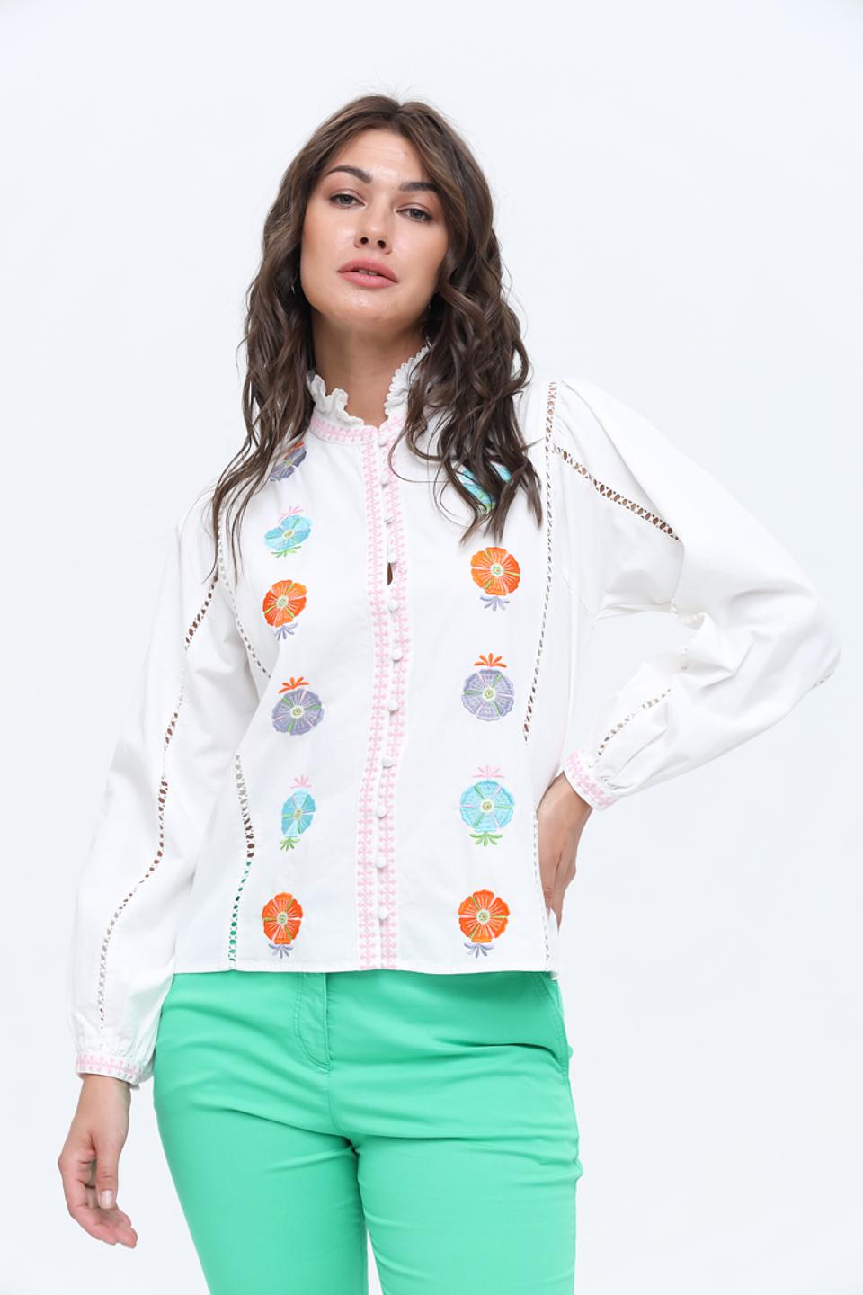 Блуза Rich and Royal с вышивкой