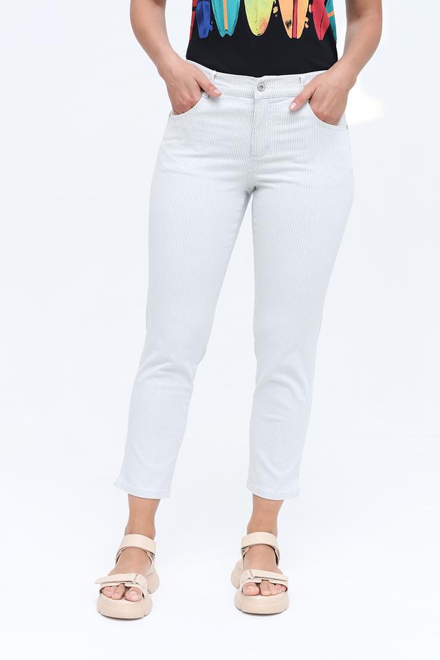 Джинсы Angels в полоску