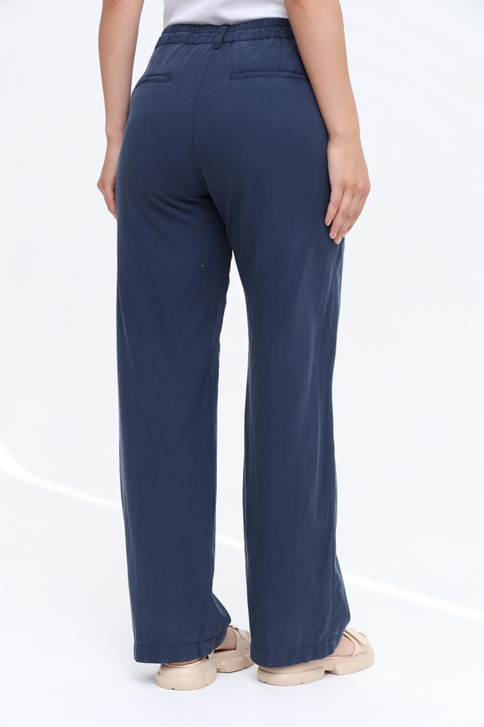 Брюки Angels прямого кроя синие