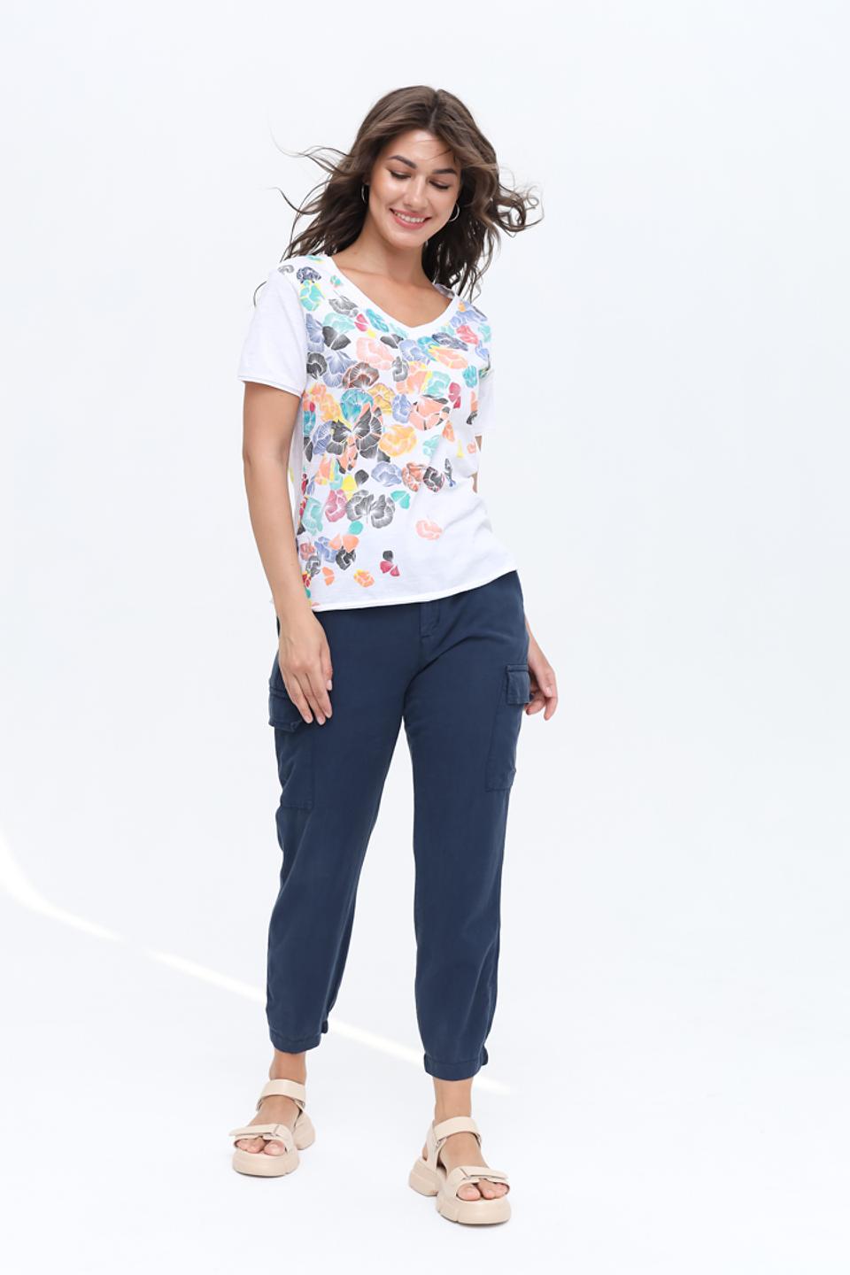 Брюки карго Angels синие