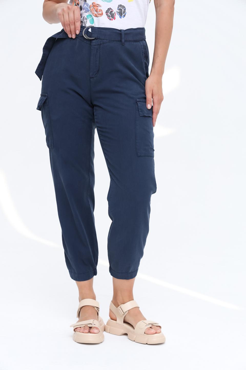 Брюки карго Angels синие
