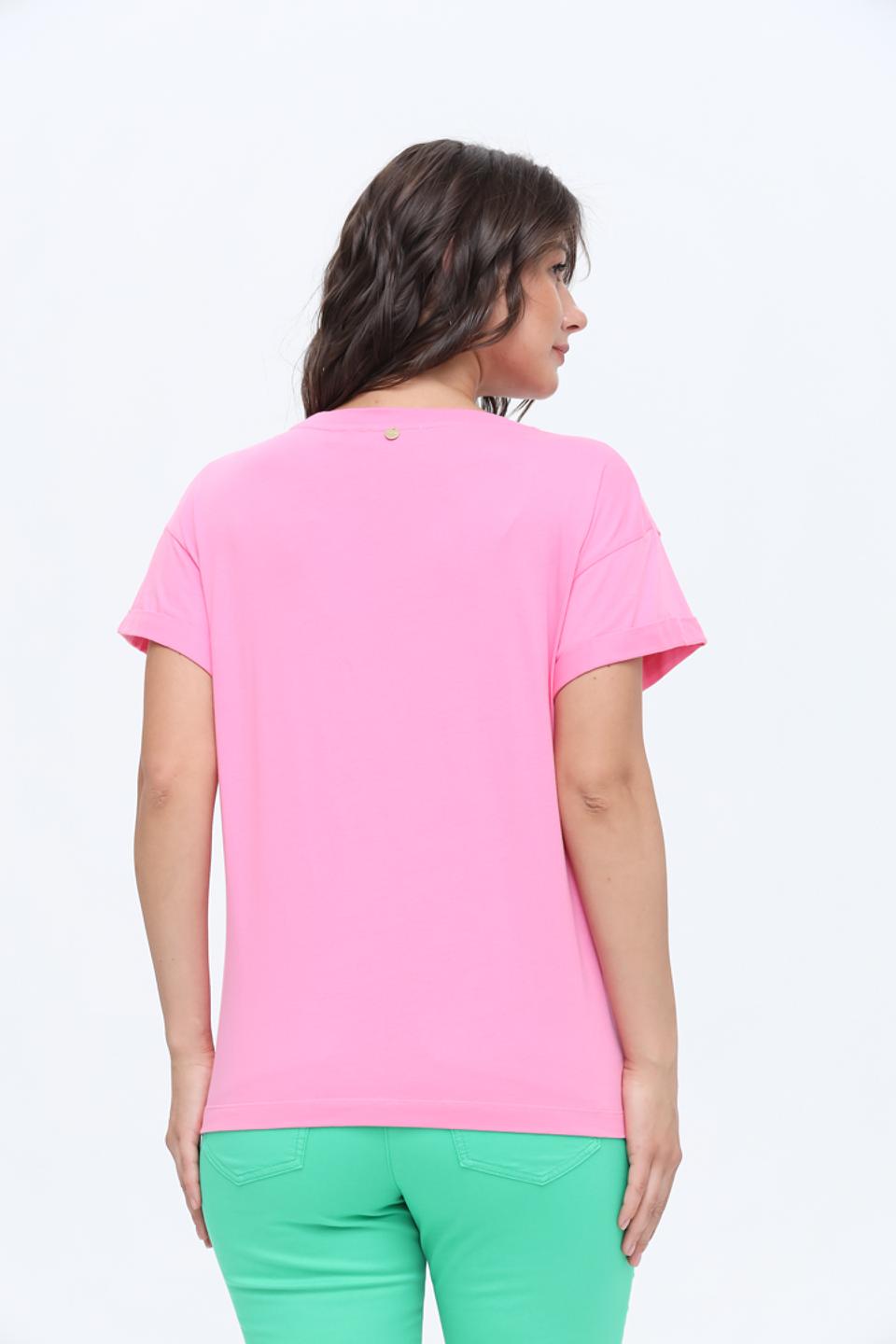 Футболка Rich and Royal розовая