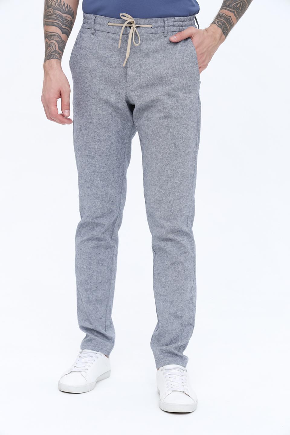 Брюки Berwich серые с резинкой