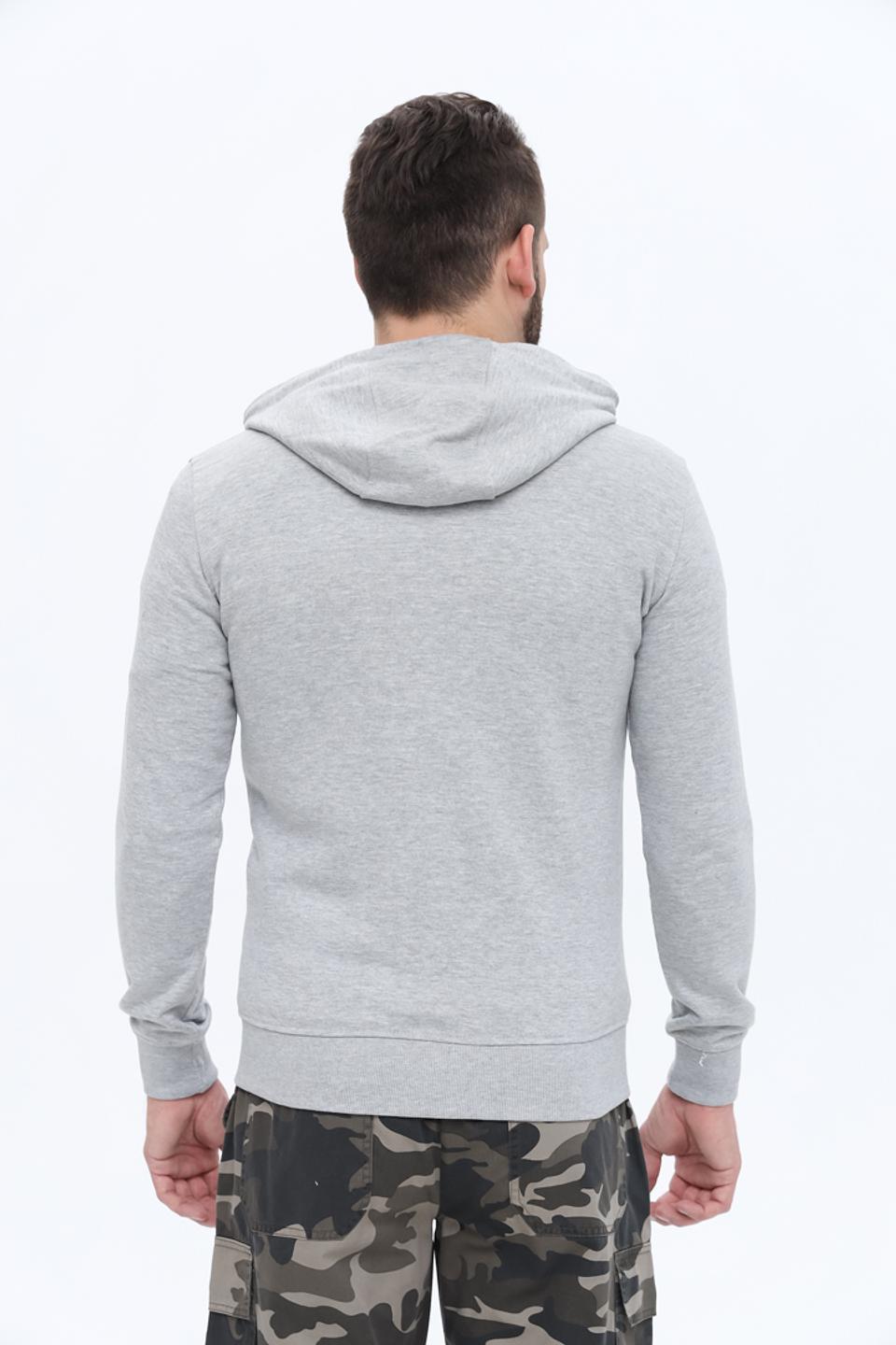 Кардиган Alcott серый на молнии