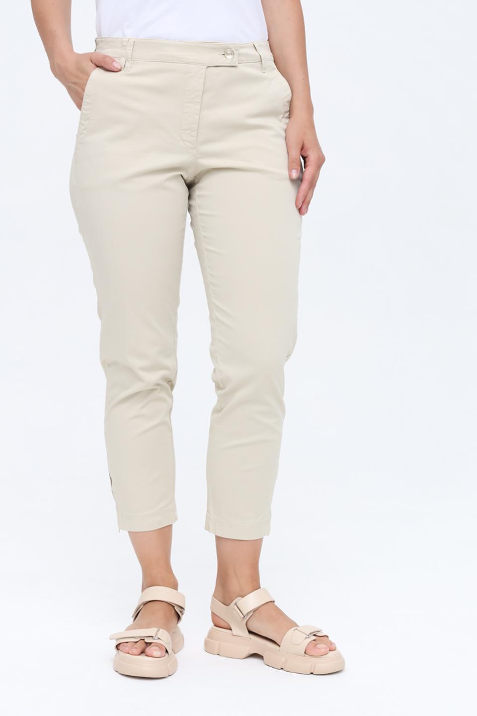 Брюки Zerres бежевые с молнией