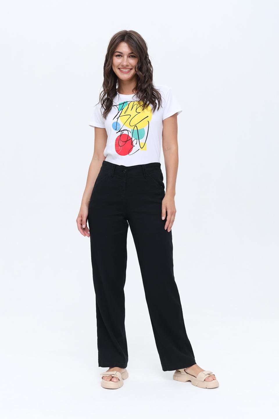 Брюки Gardeur чёрные прямые