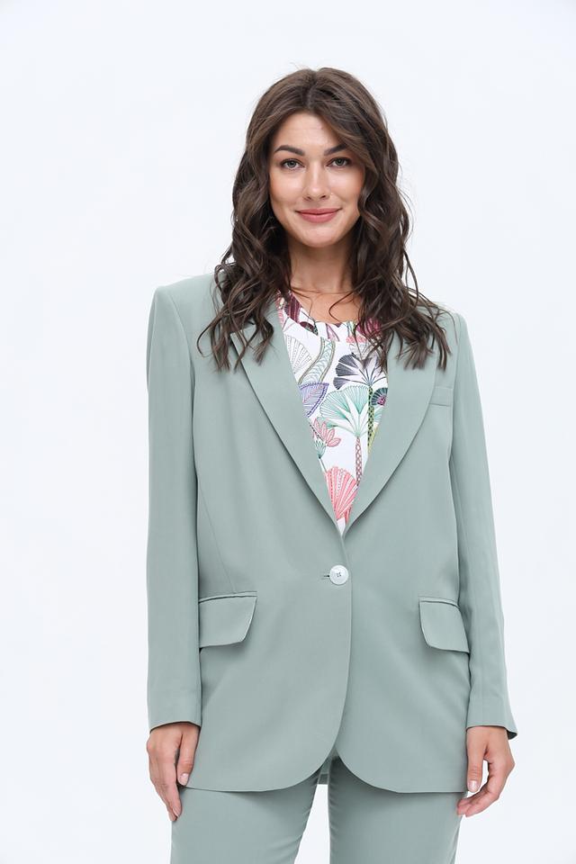 Жакет Marc Aurel приталенный мятный