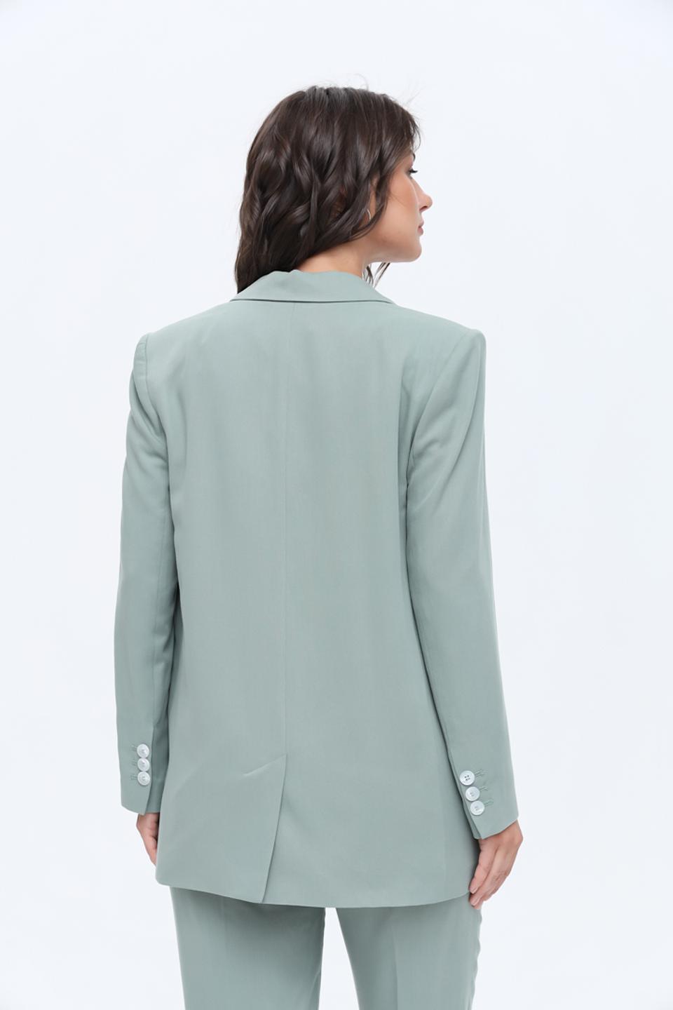 Жакет Marc Aurel приталенный мятный