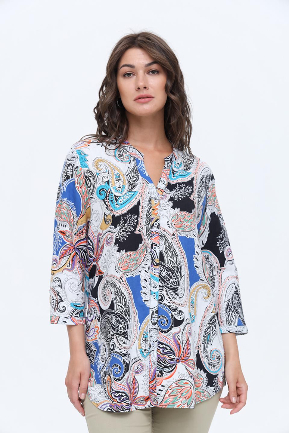 Блуза Erfo с принтом пейсли