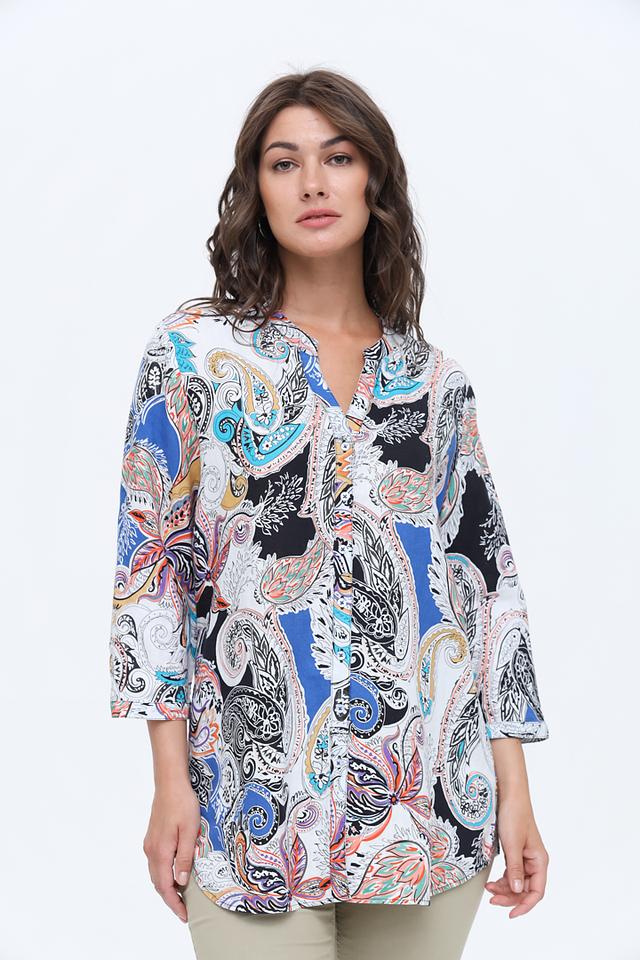 Блуза Erfo с принтом пейсли