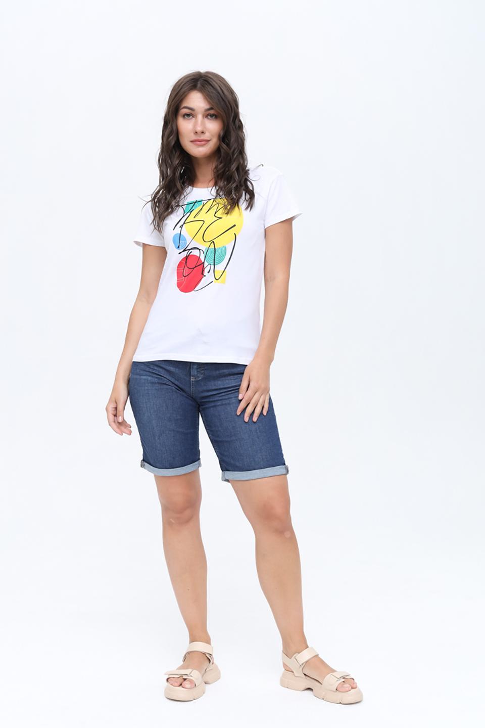 Шорты Angels джинсовые с поясом