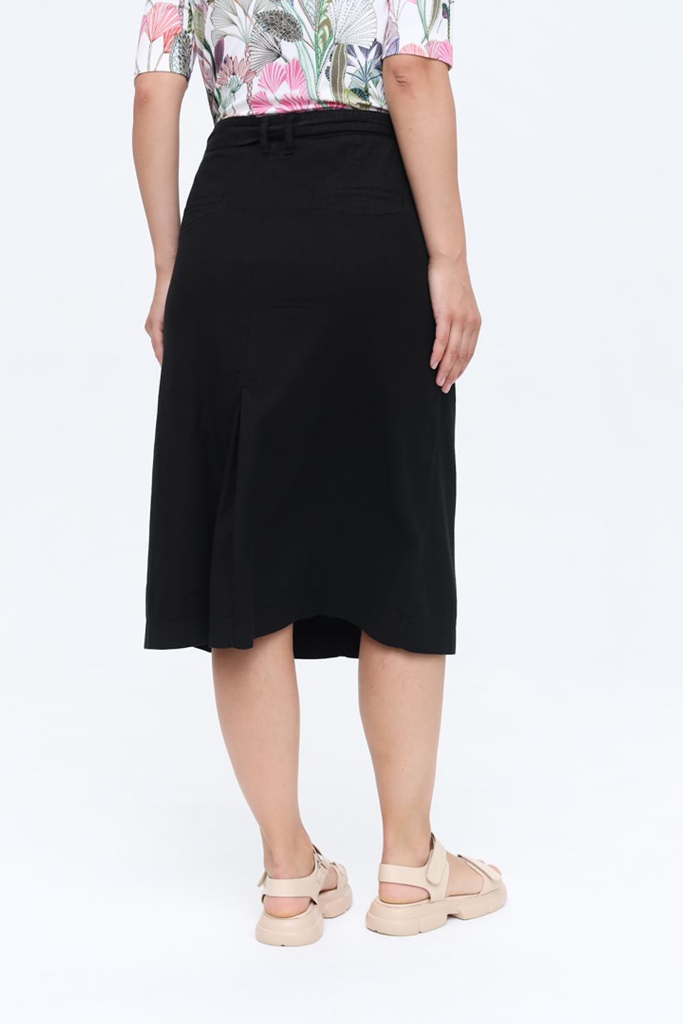 Юбка Gardeur чёрная с поясом