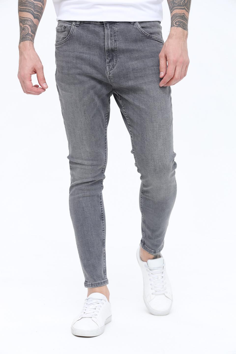 Джинсы Alcott серые Slim Fit