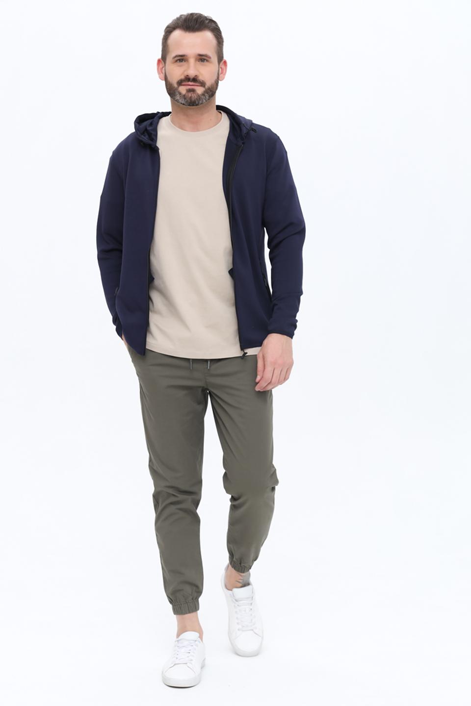 Кардиган Alcott с капюшоном тёмно-синий