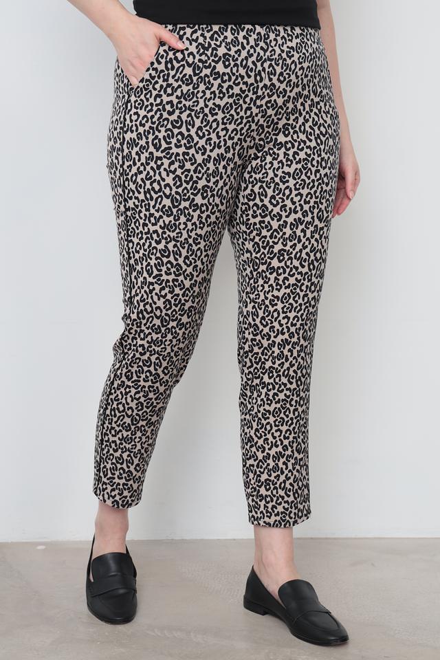 Брюки Frank Walder в леопардовый принт
