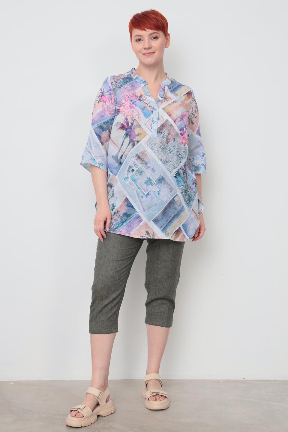 Блуза Doris Streich с принтом