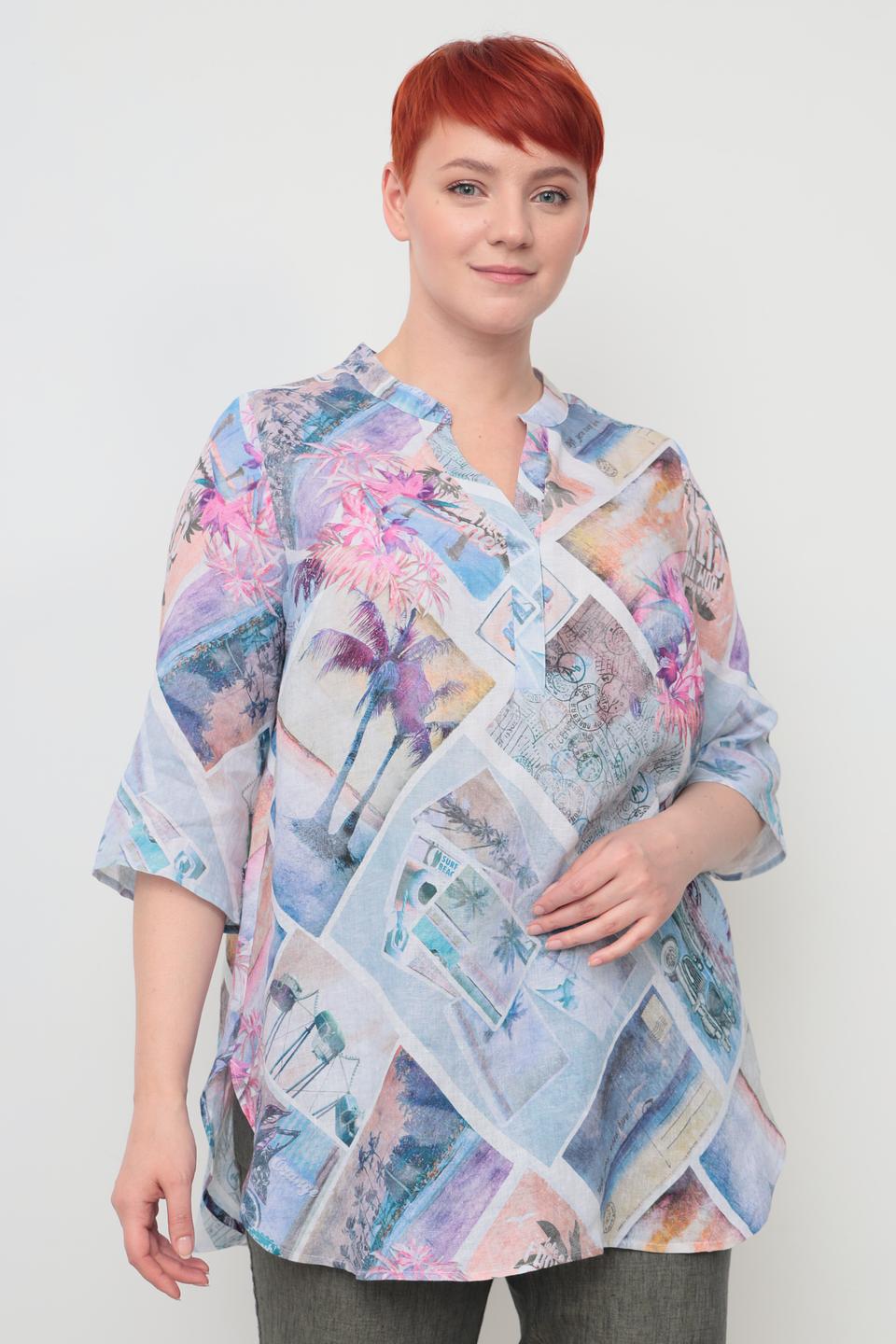 Блуза Doris Streich с принтом