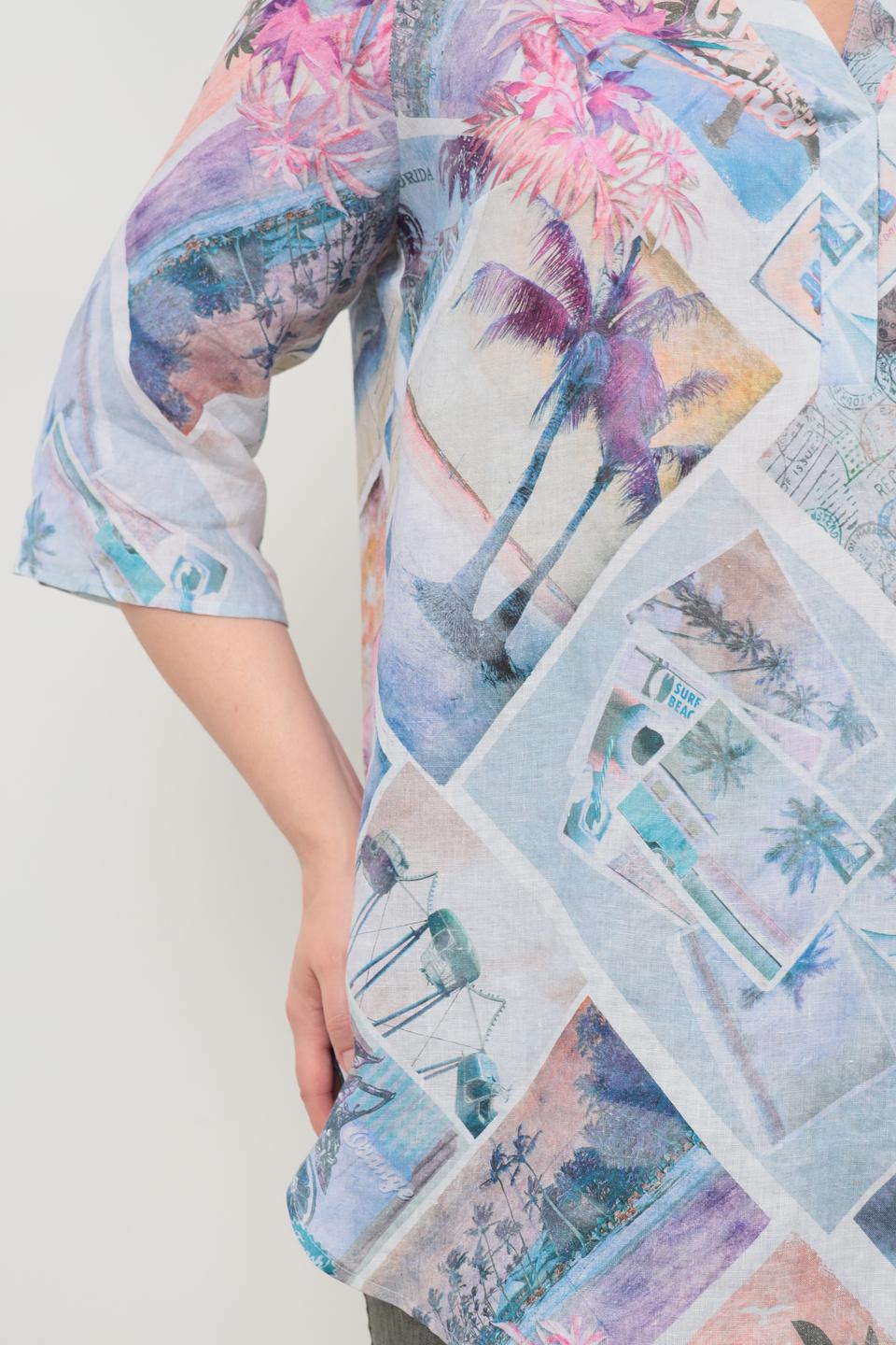 Блуза Doris Streich с принтом