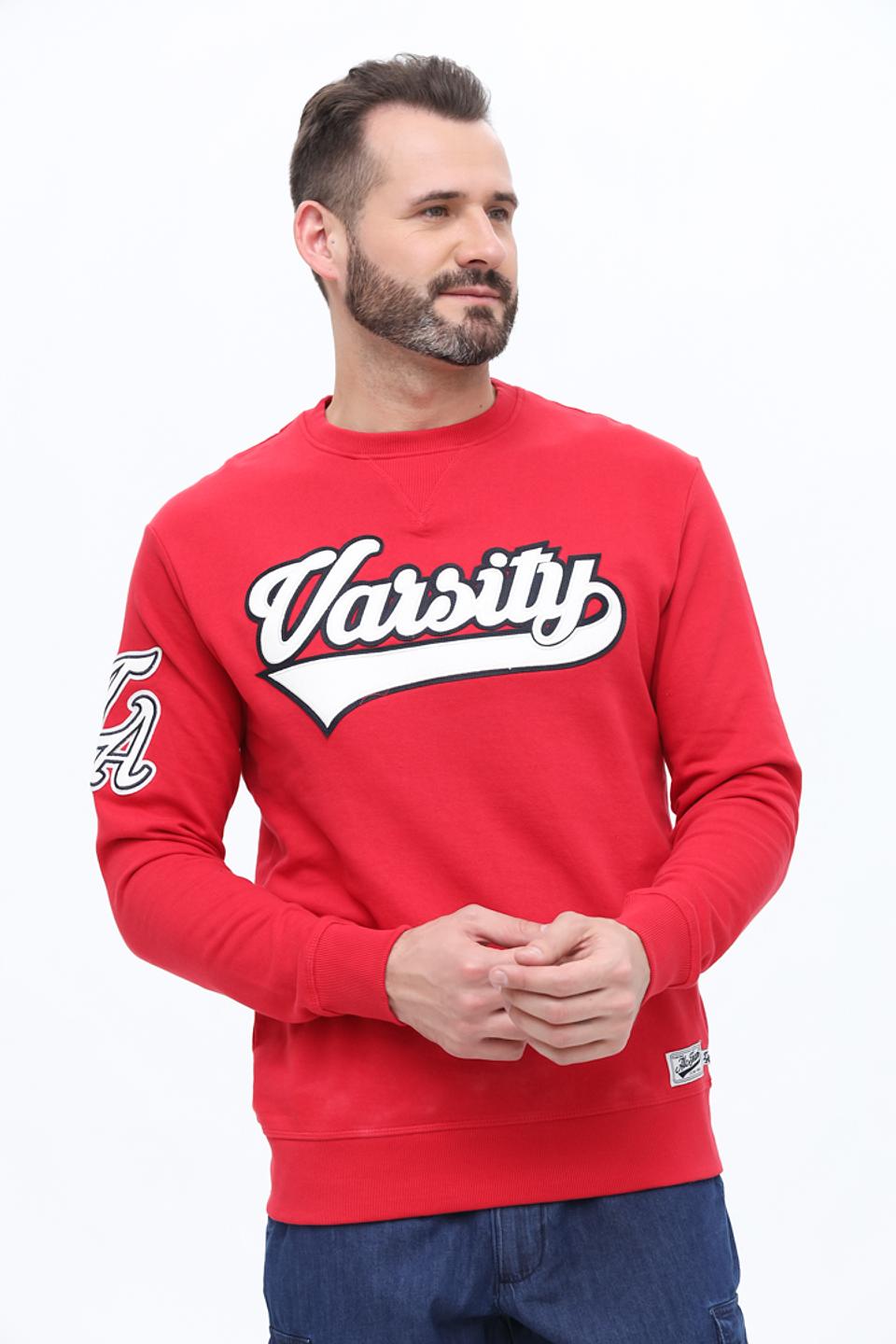 Джемпер Alcott Varsity красный