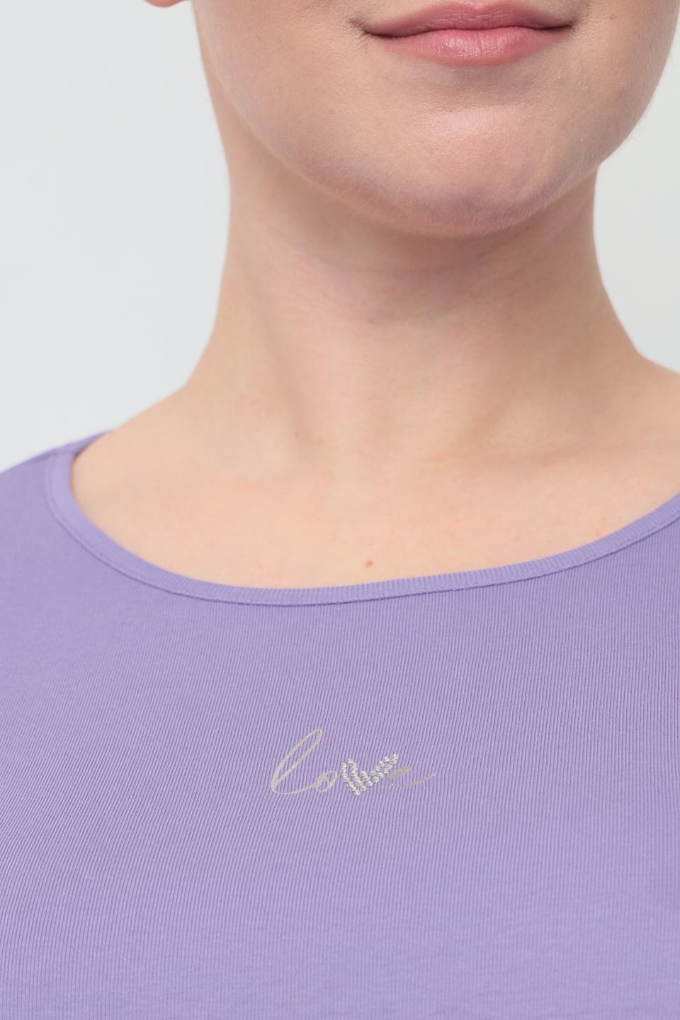 Футболка Frapp лавандовая