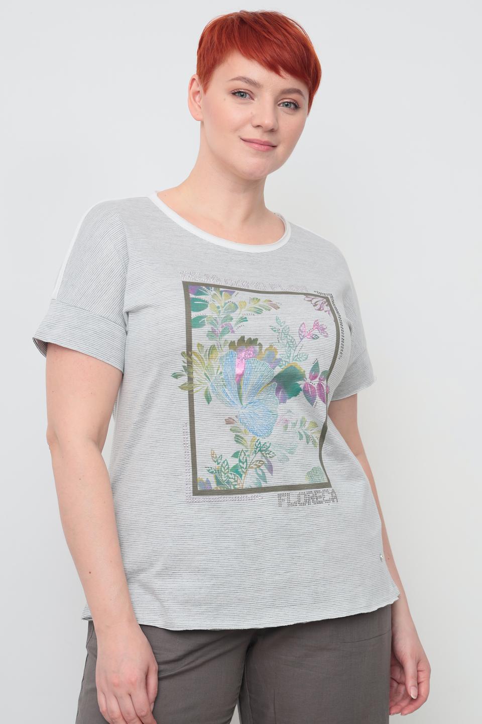 Футболка Frapp с цветочным принтом