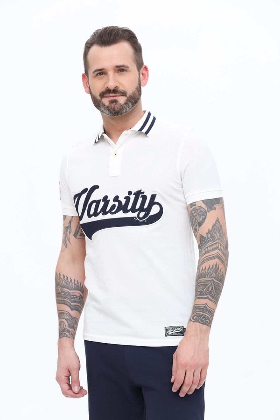 Поло Alcott Varsity белый