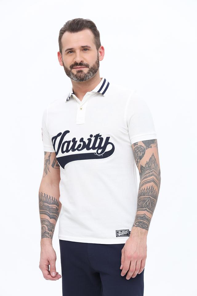 Поло Alcott Varsity белый