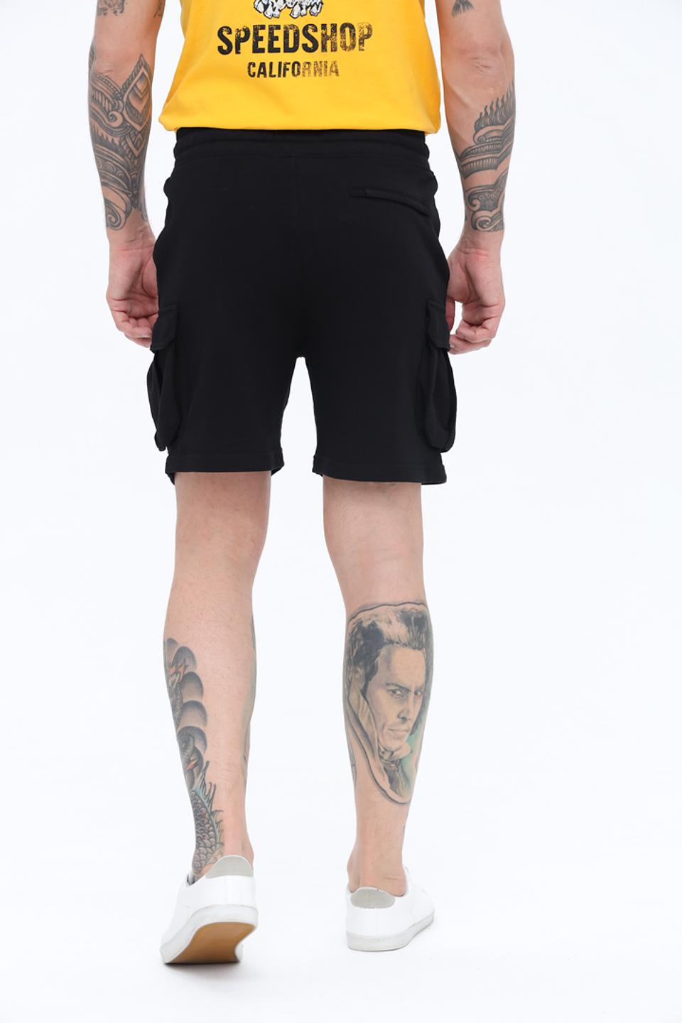 Шорты Alcott чёрные карго