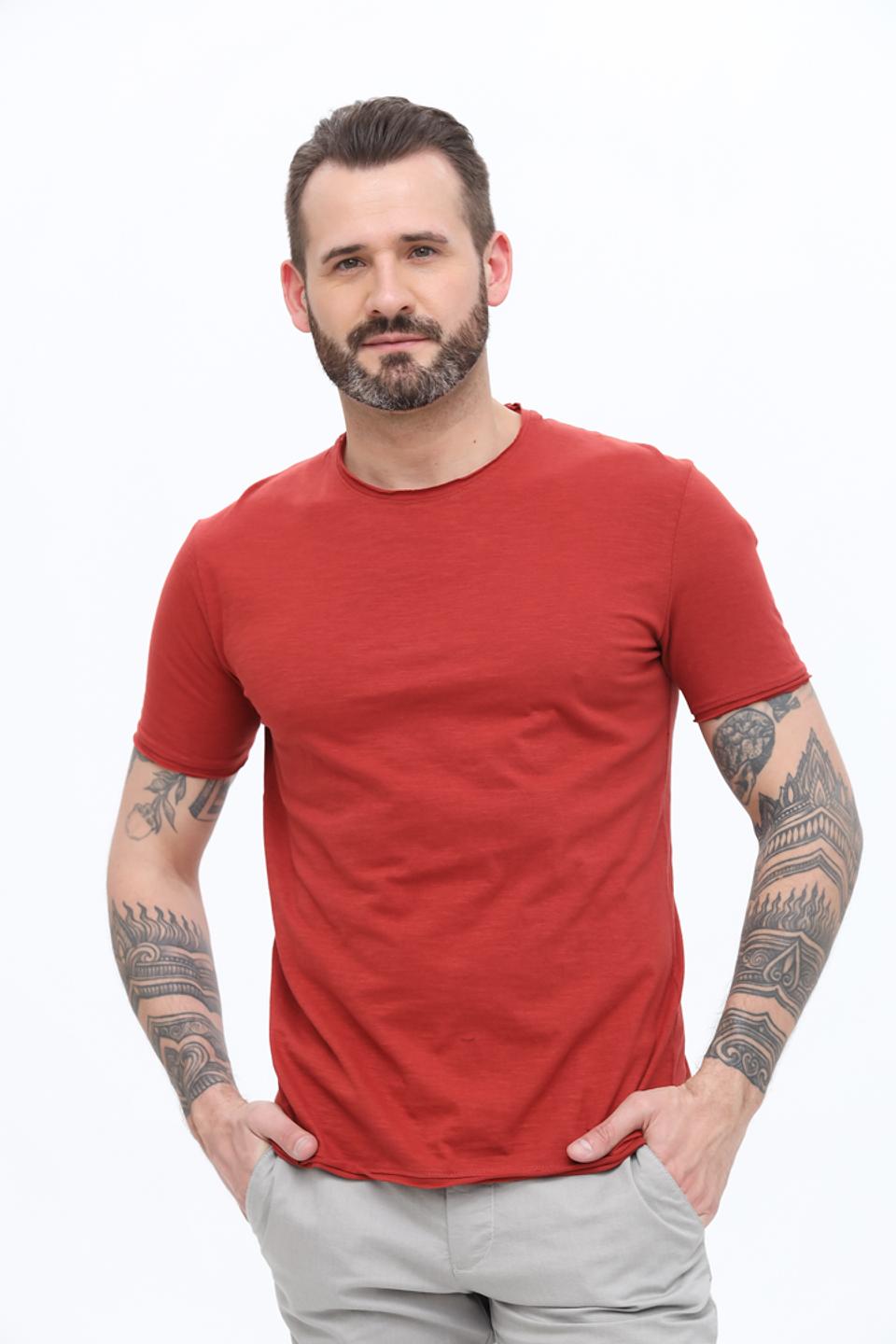 Футболка Alcott терракотовая