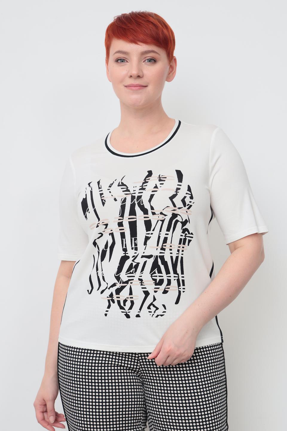 Футболка Frank Walder с принтом