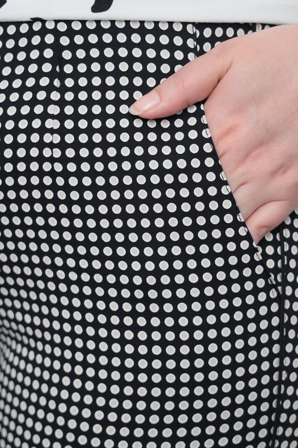 Брюки Frank Walder в горошек