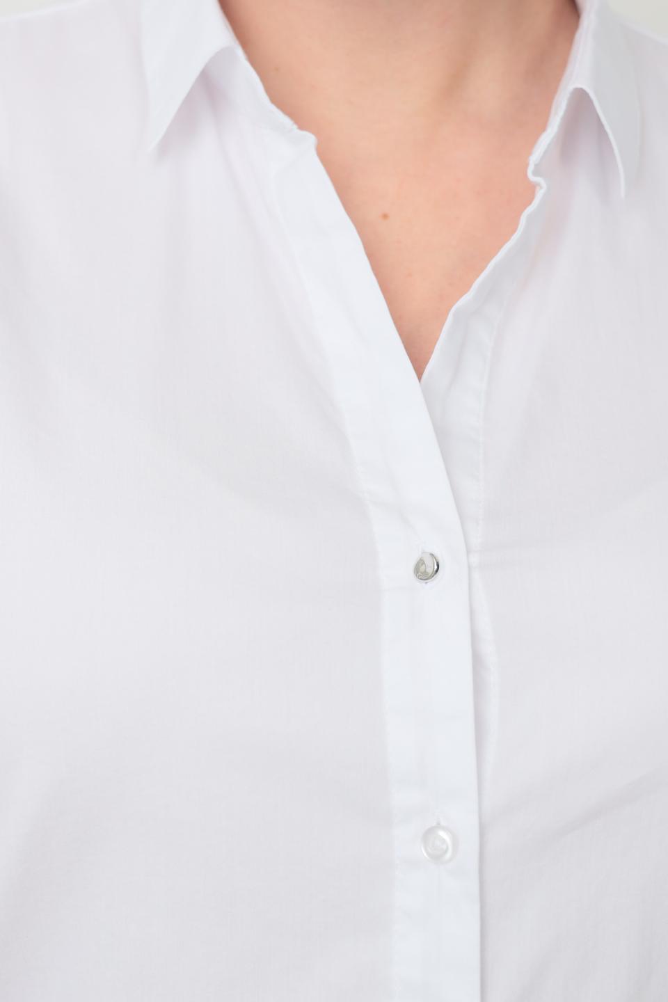 Рубашка Erfo женская белая с коротким рукавом