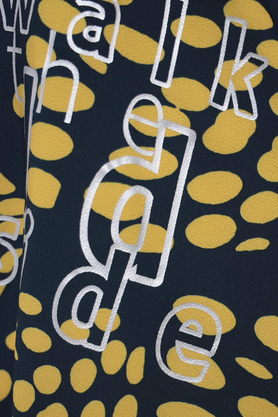 Футболка Samoon с принтом тёмно-зелёная