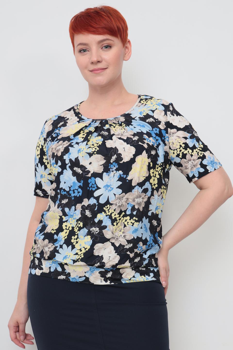Блуза Frank Walder с цветочным принтом