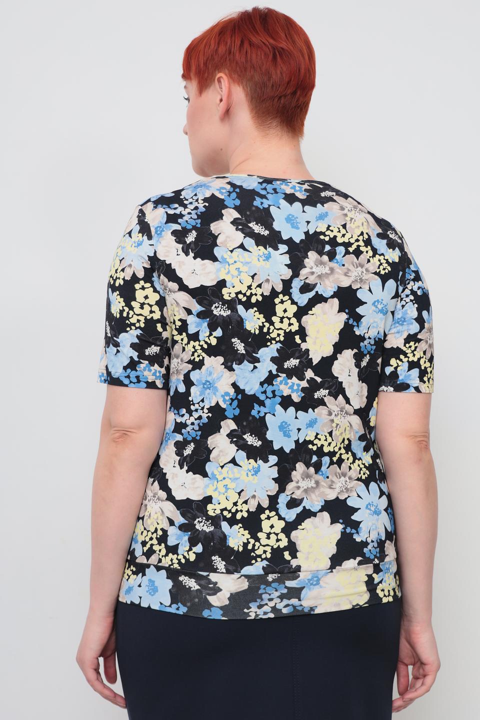 Блуза Frank Walder с цветочным принтом