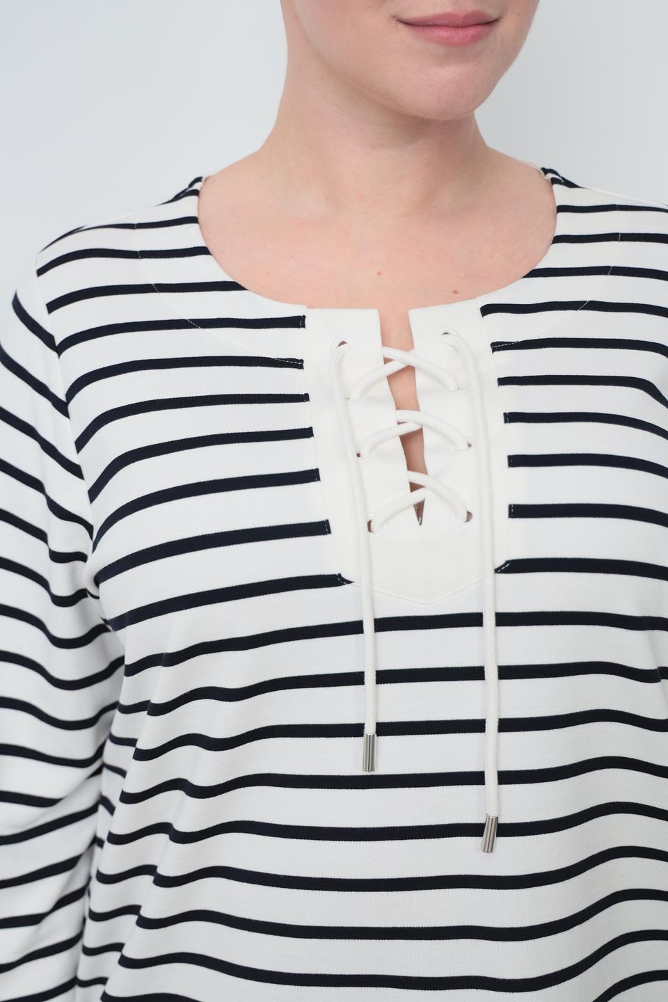 Лонгслив Via Appia в полоску