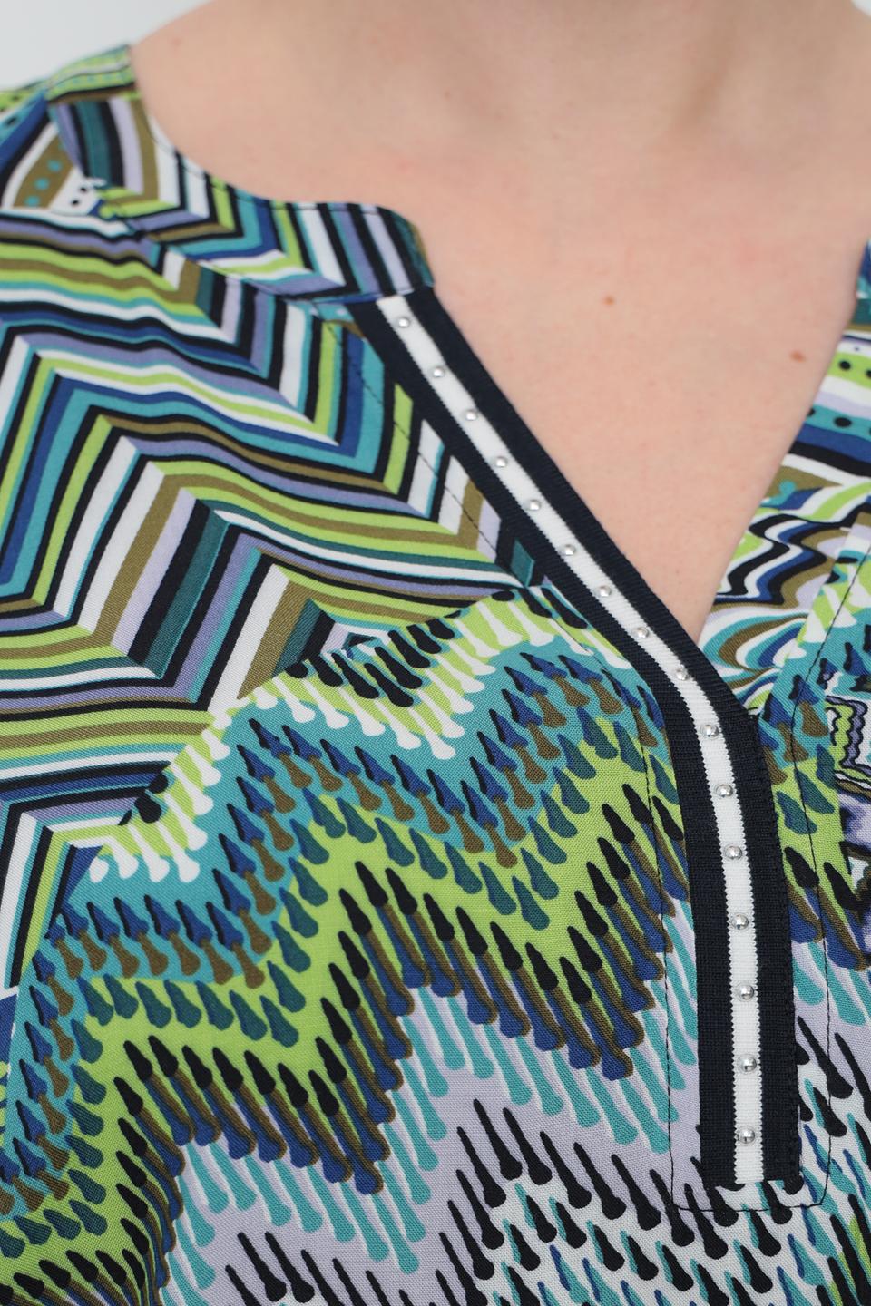 Блуза Via Appia DUE с принтом