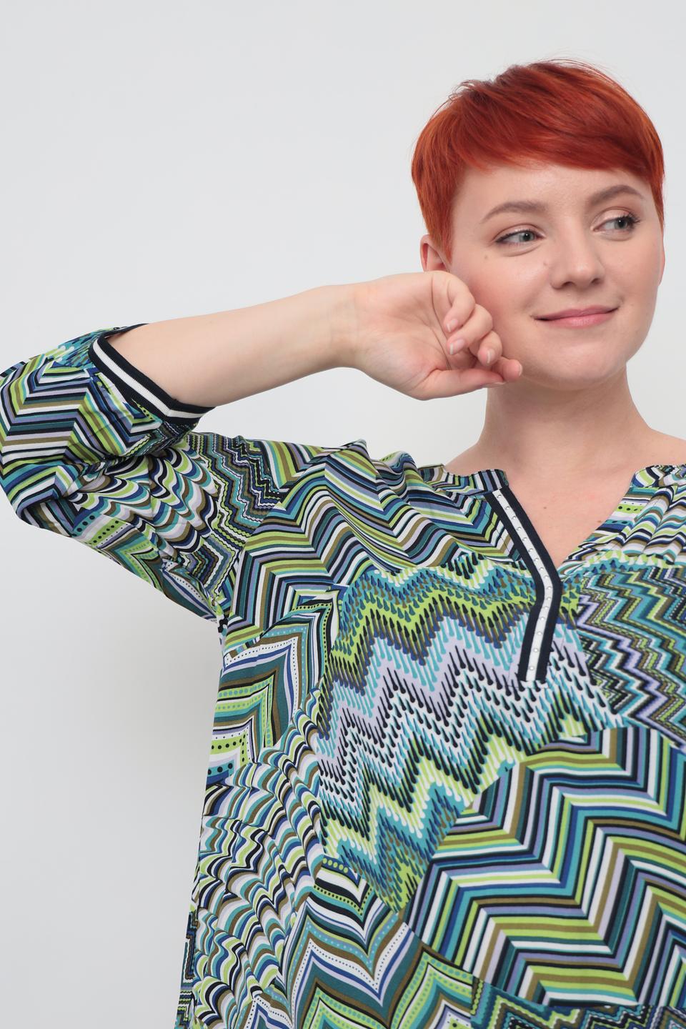 Блуза Via Appia DUE с принтом