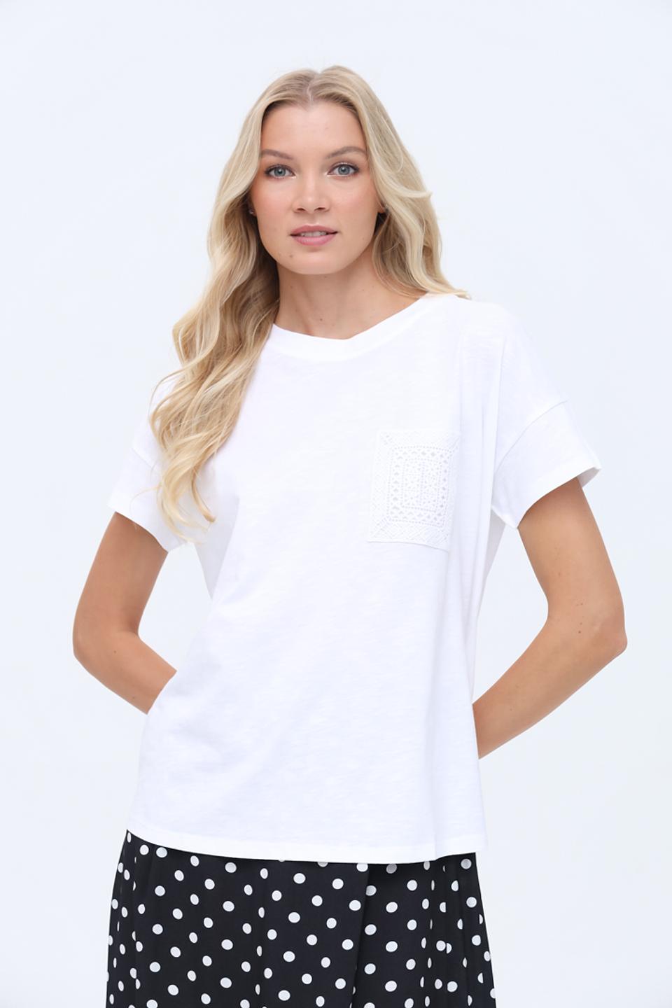 Футболка Gerry Weber с кружевом