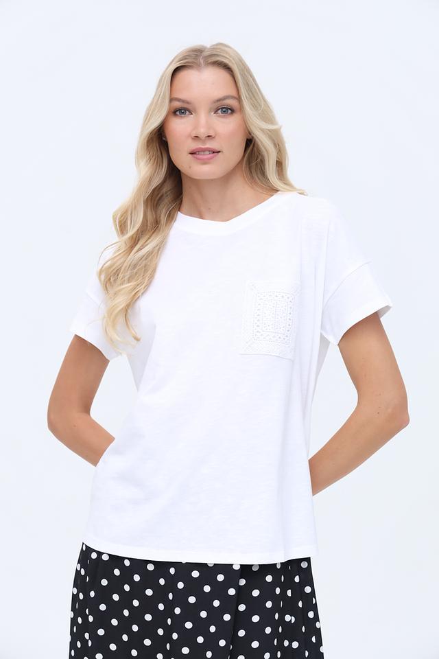 Футболка Gerry Weber с кружевом