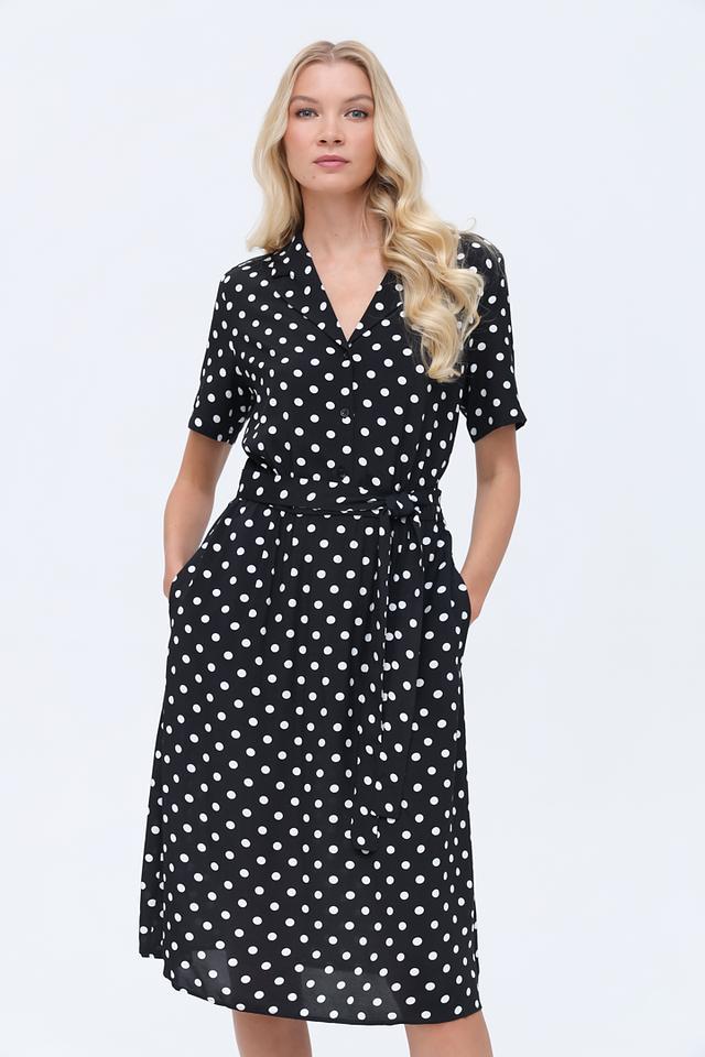 Платье в горошек Just Valeri