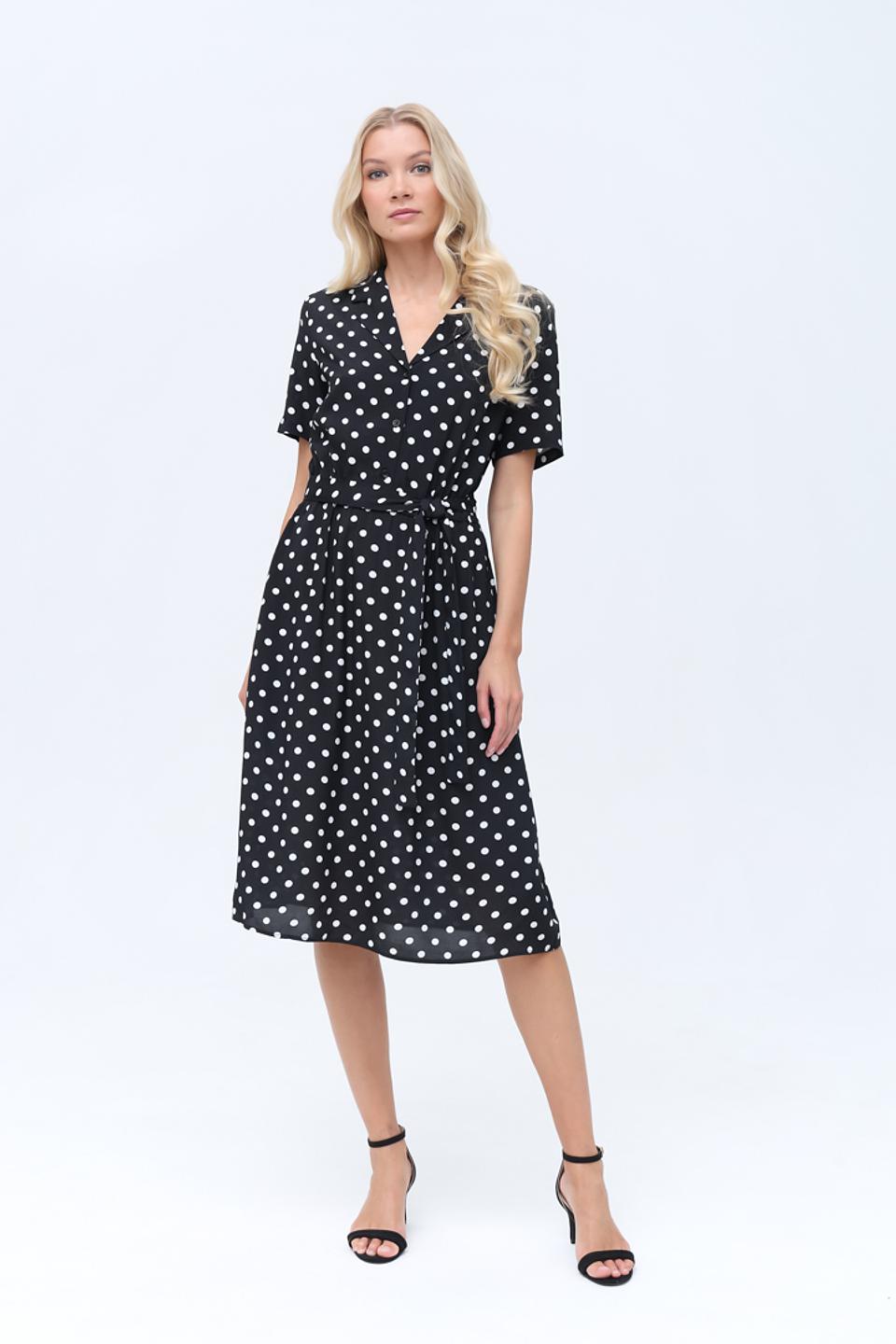 Платье в горошек Just Valeri