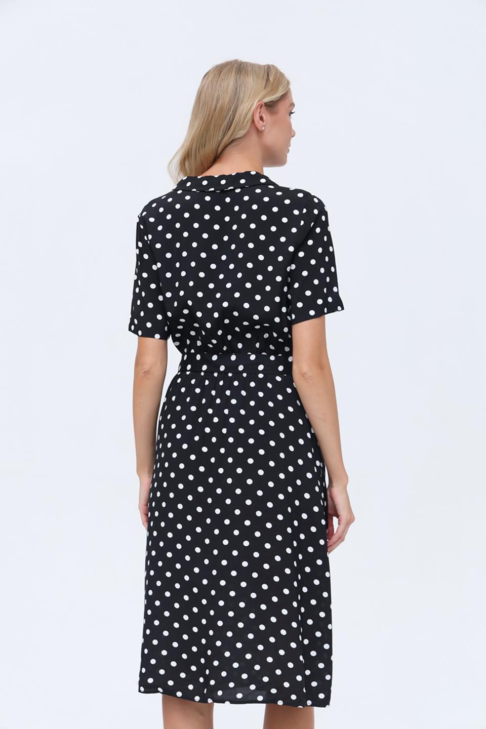 Платье в горошек Just Valeri