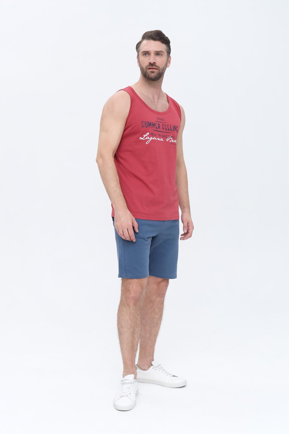 Майка Basefield с принтом красный