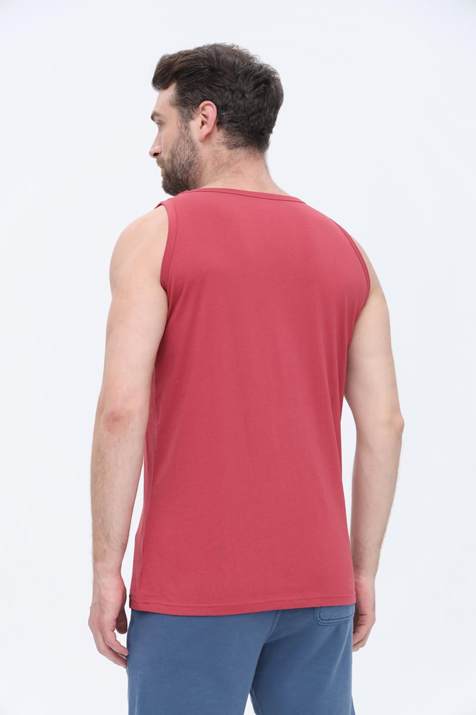 Майка Basefield с принтом красный