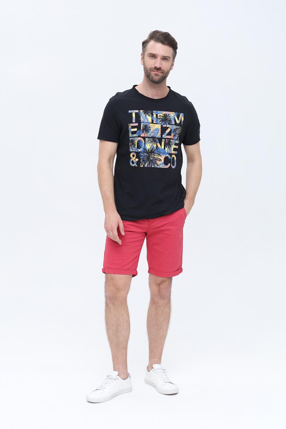 Футболка Time Zone с тропическим принтом