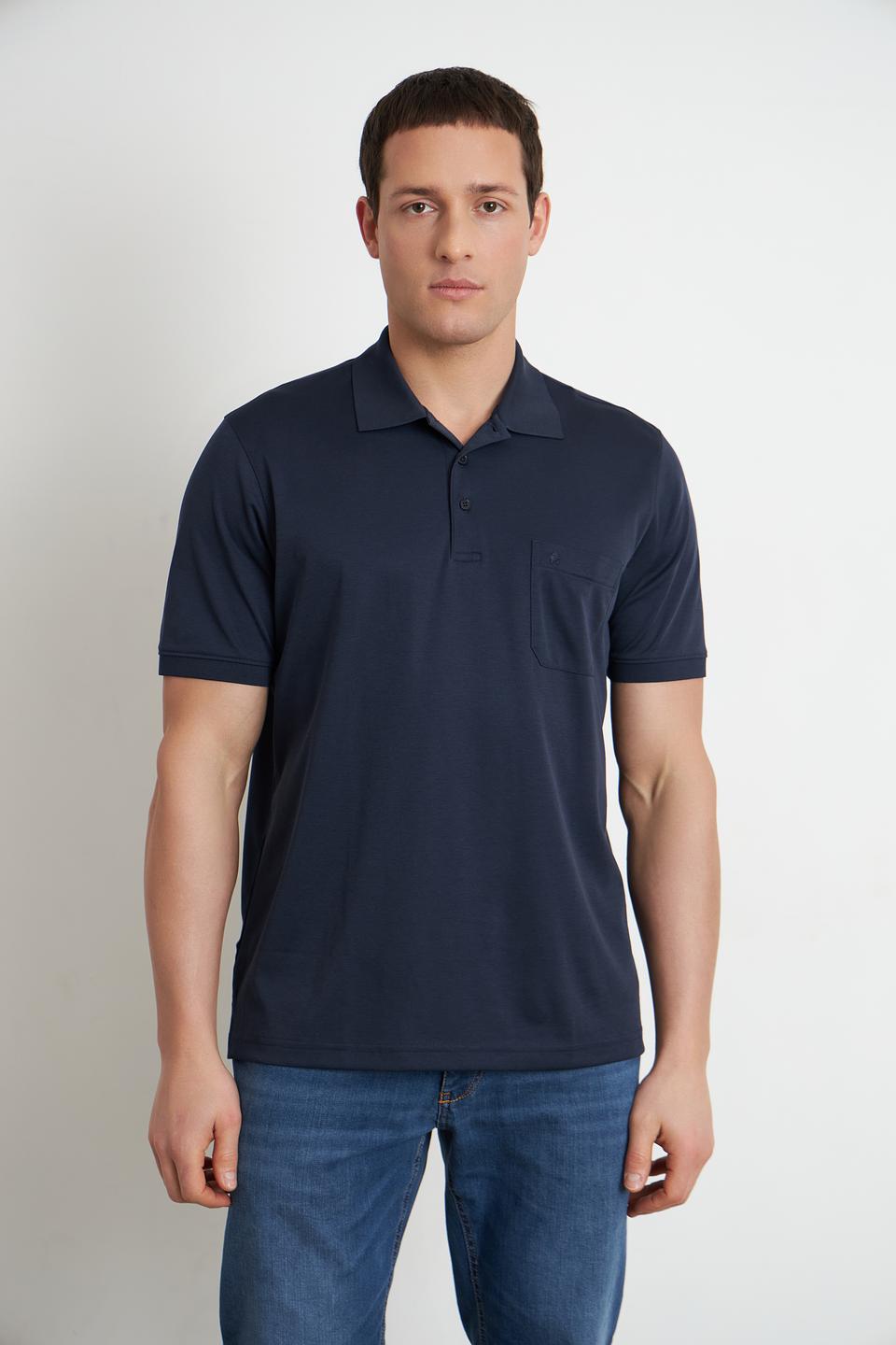 Поло Ragman men темно-синее