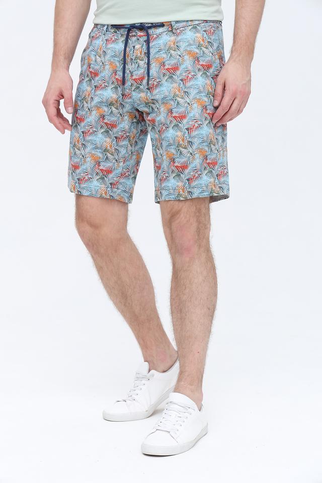 Шорты Bugatti с тропическим принтом
