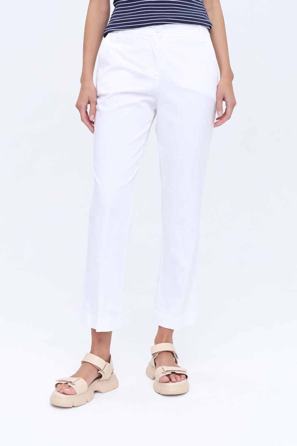 Брюки Marc Cain белые укороченные